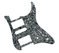 Protector de rayaduras para guitarra eléctrica para púas EG112 piezas de guitarra con reemplazo de pastilla HSH color negro perlado Placa Trasera Guitarra