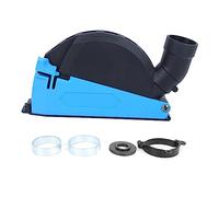 Protector de Recolección de Polvo para Amoladora Angular, 4-5 Pulgadas, Cubierta de Plástico, Puerto de Aspiración 3,5cm, Ajuste de Profundidad 0-30mm, con Accesorios de Montaje