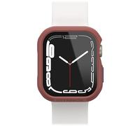 Protector de Reloj con Protector de Pantalla de Cristal Templado Integrado OtterBox Eclipse para Apple Watch Series 9/8/7-41mm, Resistente a Golpes y Caídas, Marrón/Azul