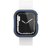 Protector de Reloj con Protector de Pantalla de Cristal Templado Integrado OtterBox Eclipse para Apple Watch Series 9/8/7-41mm, Resistente a Golpes y Caídas, Azul Oscuro