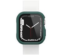 Protector de Reloj con Protector de Pantalla de Cristal Templado Integrado OtterBox Eclipse para Apple Watch Series 9/8/7-41mm, Resistente a Golpes y Caídas, Verde Claro