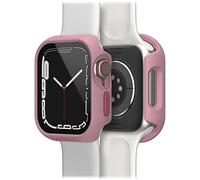 Protector de Reloj con Protector de Pantalla de Cristal Templado Integrado OtterBox Eclipse para Apple Watch Series 9/8/7-41mm, Resistente a Golpes y Caídas, Rosa