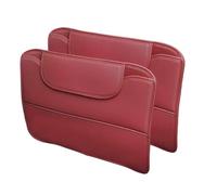 Protector de Respaldo de Asiento de Coche para Audi S5 RS5 2007-2024, Alfombrilla Anti Patadas Funda Protectora Organizador de Almacenamiento de Cuero PU,Red
