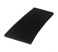 Protector de riel flexible para centros de mecanizado, cubierta telescópica de protección de tornillo, para máquina herramienta CNC, protector de polvo, fuelle de acordeón, elástico de 1,5 m, a prueba