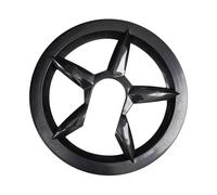 Protector De Rueda Dentada De Bicicleta - Anillo Negro De Polipropileno De Alta Calidad, Protector De Corona Antifricción, Deflector De Dientes De Carga Pesada | Mantenimiento Del Remolque