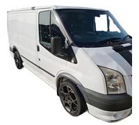 Protector de Rueda para Rueda Compatible con Ford Transit MK7 2007-2013 8 | Compatible con Ford Transit MK7 2006-2014 - negro mate