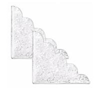 Protector de salpicaduras de ducha - Guardias de salpicaduras grandes para bañera, zapatos acrílicos - Guardianes de esquina para mantener el agua en duchas o baños, barrera adhesiva | Protección