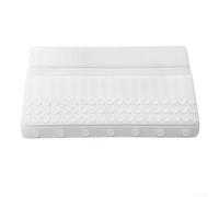 Protector de salpicaduras de silicona con ventosa para fregaderos que evita que el agua salpique en tu cuerpo (transparente)