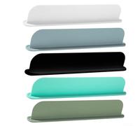 Protector de salpicaduras de silicona para fregaderos de cocina Solución de limpieza rápida y simple (blanco)