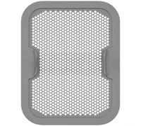 Protector de salpicaduras de silicona para freidoras de aire NJ AF400 AF451 de doble pila para ayudar a mantener un entorno de cocción uniforme (gris)