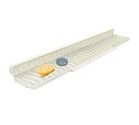Protector De Salpicaduras Para Fregadero De Cocina, Tapete De Silicona Para Grifo, Bandeja Para Gotas, Tapete De Drenaje De 22.8 X 4.9 Pulgadas, Para Cocina, Baño Y Lavandería.