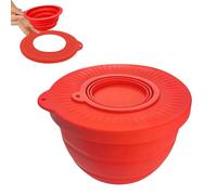 Protector de salpicaduras para mezclador, inserto de control de salpicaduras de cuenco, tamaño de ajuste universal, protector de batidora de mano, barrera flexible segura para alimentos, accesorio de