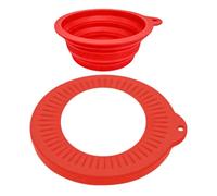 Protector de salpicaduras para tazón de mezcla, protector contra salpicaduras de cabezal de mezcla, pantalla de salpicaduras de mezclador eléctrico, para el hogar, cocina, catering, hornear