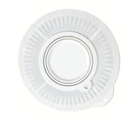 Protector de salpicaduras para tazón de mezcla | Tapa de fijación de silicona protectora - Protector de salpicaduras de 4,5 - 5 litros para batidora - Para repostería, pasta, crema, cocina y