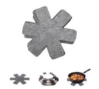 Protector de Sartenes - Pack de 10 Piezas (26cm) - Separadores de Fieltro Antideslizante para Tefal, WMF, ELO - Salvamanteles para Ollas Calientes - Organizador de Sartenes - Color Gris