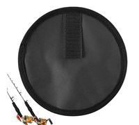 Protector de señuelo portátil, de gancho ligera, envoltura de pesca con cierre , escudo de cebo con acolchado que absorbe los golpes, almacenamiento compacto de aparejos, herramienta de
