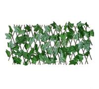 Protector de seto expandible de hiedra sintética para decoración de pared de privacidad, patio, balcón, jardín, divisor de doble cara, material de polietileno resistente a la luz solar (A)