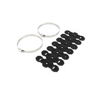 Protector de silenciador para escape de motocross (negro) para HUSQVARNA HUSABERG 125-501 FE TE FC TC