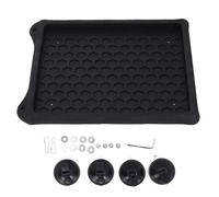 Protector DE Silicona Mini Dish Negro con VENTOSAS para SEÑAL DE Antena