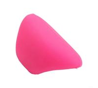 Protector de silicona para flauta de dedos, protector de apoyo para el pulgar para principiantes, estudiantes, práctica, azul, morado, negro, accesorios (rojo rosa)