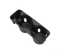 Protector de silicona para portavasos de consola central para Ford Explorer 2020-2024, negro, reducción de ruido, fácil de limpiar, paquete de 1