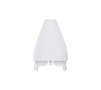 Protector de silicona para punta de lápiz capacitivo/tapa de botón superior de repuesto para lápiz Logitech, fácil de usar y quitar (cubierta de punta gris)