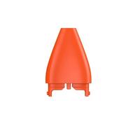Protector de silicona para punta de lápiz capacitivo/tapa de botón superior de repuesto para lápiz Logitech, fácil de usar y quitar (cubierta de punta naranja)