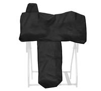 Protector de sillín Western - Funda impermeable de tamaño completo, material resistente a los arañazos, ajuste seguro con 6 bandas elásticas, diseño robusto | Funda de sillín de caballo para