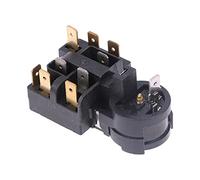 Protector De Sobrecarga Térmica for Refrigerador, Piezas Repuesto Del Compresor QP3-12A Arrancador PTC/relé Arranque Y Insertos/tornillos for Frigorífico