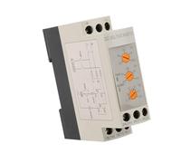 Protector de Sobretensión y relé de Protección contra bajo Voltaje 12 V/24 V/36 V/48 V, Estructura Modular Estándar, Instalación Tipo Riel Guía, para Motor, Batería, Fuente de