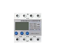 Protector de sobretensión y subtensión Autorreinicio Trifásico de cuatro cables Protección contra pérdida de fase y desequilibrio Pérdida de fase Secuencia de fase Voltaje cero ajustable(40A)