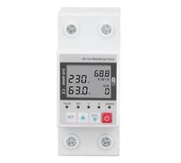 Protector de Sobretensión y Subtensión WiFi, 230V 50Hz 60Hz, Control Remoto, 63A, Voltaje Ajustable