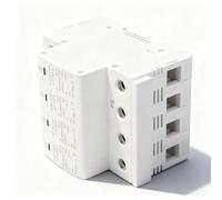 Protector de Sobretensiones 40A 4P, 385V AC, Montaje en Carril DIN 35mm - Protección Permanente y Transitoria para Paneles Solares y Sistemas Eléctricos Domésticos