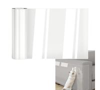 Protector de sofá de mascotas, 30 cm x 5 m, protector transparente de muebles, antiarañazos, funda de sofá de plástico, evita que los gatos rayen muebles, protector de arañazos de puerta para alfombra