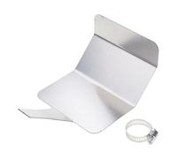 Protector de soldadura de acero inoxidable, abrazadera ajustable y resistencia al calor para trabajo al aire libre, protección térmica de soldadura industrial