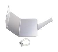 Protector de soldadura de acero inoxidable con abrazadera ajustable para trabajos industriales y protección contra el calor portátil industrial