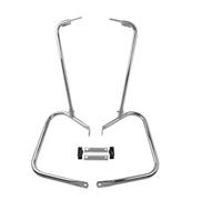 Protector de Soporte de alforja para Motocicleta con/Juego de Barra de Soporte Touring para Harley Road King Street Electra Glide 997-2008(Saddlebag Bracket 2)