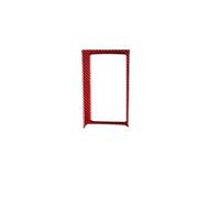 Protector De Soporte Para Vasos Delantero Coche, Cubierta Embellecedora Marco Para A3 S3 8P 2006-2007, Moldura Automática, Guarnición(Red10)