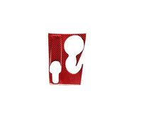 Protector De Soporte Para Vasos Delantero Coche, Cubierta Embellecedora Marco Para A3 S3 8P 2006-2007, Moldura Automática, Guarnición(Red9)