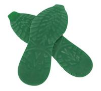 Protector de Suela de Zapato de Goma para Parche de Reparación Antideslizante, Patrón en V, Se Adapta a Zapatos de Baloncesto, Talla 41-44, 1 par (GREEN)