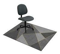 Protector de suelo antideslizante resistente para silla de juegos, para casa, oficina y juegos, tapete duradero de pelo bajo para alfombras y suelos duros, uso múltiple, máxima comodidad y estabilidad