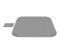 Protector de suelo Bestway Lay-Z-Spa 196 x 196 cm Polietileno Gris