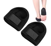 Protector de Talón con Gel Suave 2 pcs de Protector Talon Taloneras Silicona, Ajustables Taloneras Fascitis Plantar para Tendinitis de Aquiles, Espolón óseo, Dolor de Pies