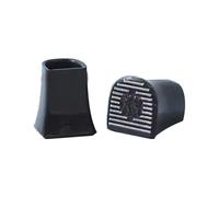 Protector de talón para zapatos de tacón alto, repuesto para tacones de talón, reparación de talones, almohadillas antideslizantes para el talón, topes de talón en forma de U, cubiertas de punta de