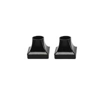 Protector De TalóN Silencer Funda Protectora de Tacones Altos for Mujer, silenciador Antideslizante, Accesorios for la Cubierta del talón, Protector usable Cuadrado, Suave y no deformado(M-Black)
