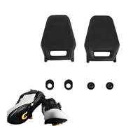 Protector de talones para zapatos, taloneras para zapatos de bicicleta de carretera - Reemplazo robusto antideslizante para reparación doméstica, para carrera, casa, ciclismo, entrenamiento, taller