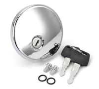 Protector de Tanque Accesorios para Motocicletas: Cerradura De La Tapa del Depósito Combustible para Kawasaki EJ400 W400 2006-2008 EJ800 W800 2011-2016 EN500 1996-2000