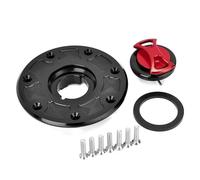 Protector de Tanque Cubierta Protectora para El Depósito De Gasolina Motocicleta para Kawasaki para Zephyr X ZR400 1998-2008 ZR550 1990-1995 ZR750 1990-1998 ZR1100 1992-1999(Rosso)