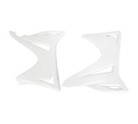 Protector de tanque de motocicleta, cubierta lateral Compatible con Qingqi GXT200 GS200 QM200GY QM250GY XF200GY GENESIS200 Dirtbike(White)