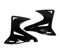 Protector de tanque de motocicleta, cubierta lateral Compatible con Qingqi GXT200 GS200 QM200GY QM250GY XF200GY GENESIS200 Dirtbike(Black)
